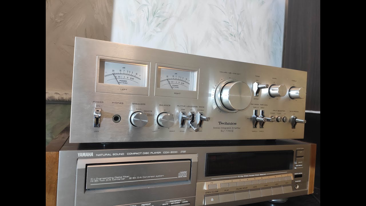 Technics su-7700II. Красота и стиль!