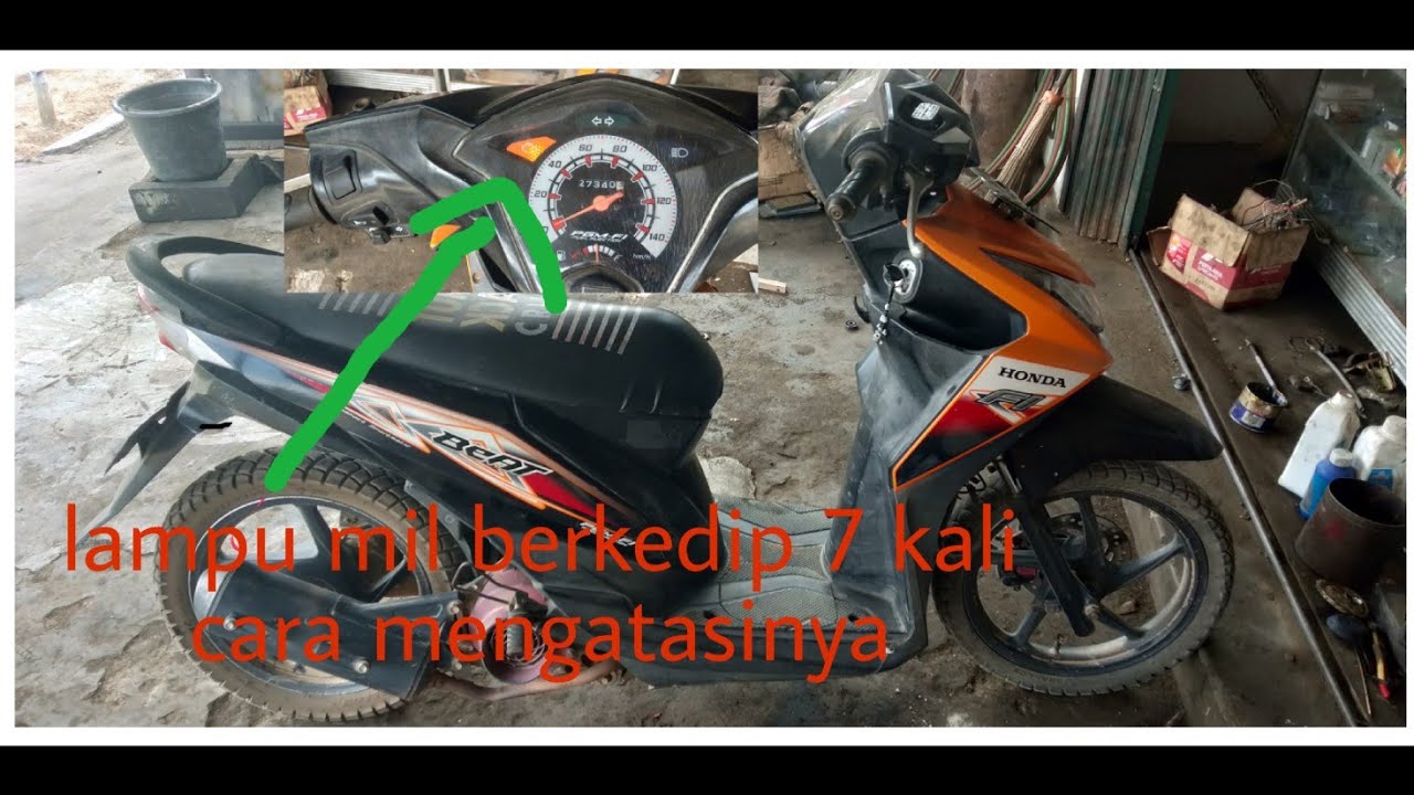 Cara atasi eror sensor eot yg berkedip 7 kali .beat injeksi fi