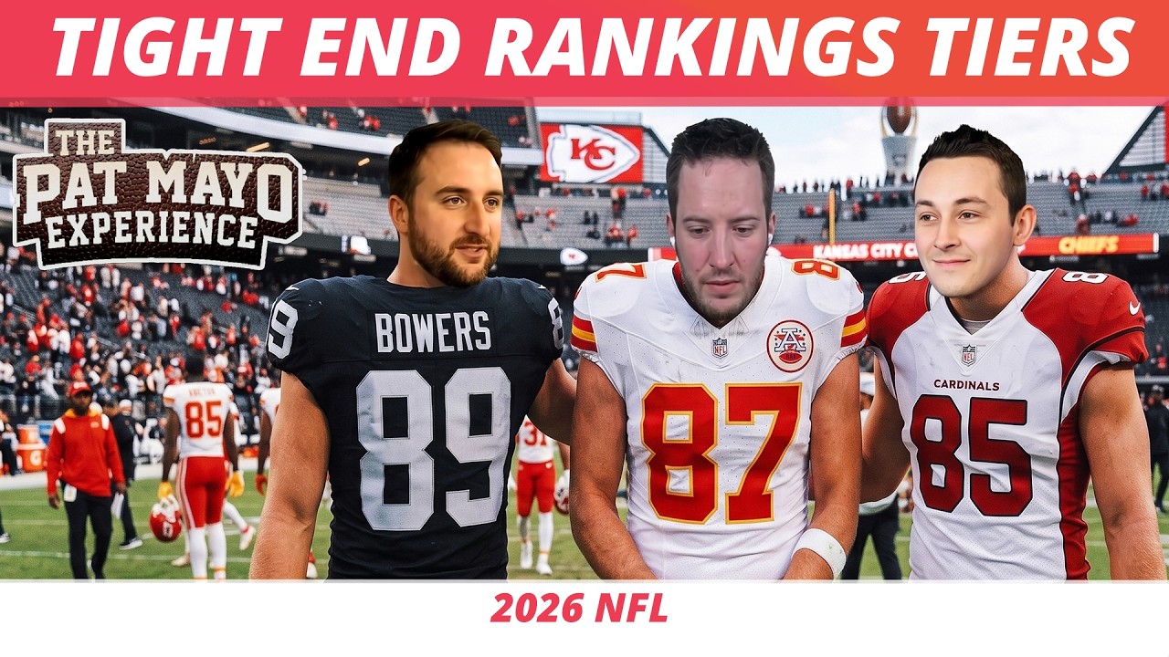 2026 Fantasy Football Tight End Rankings Tiers | Biggest Draft Values, Sleepers & Busts