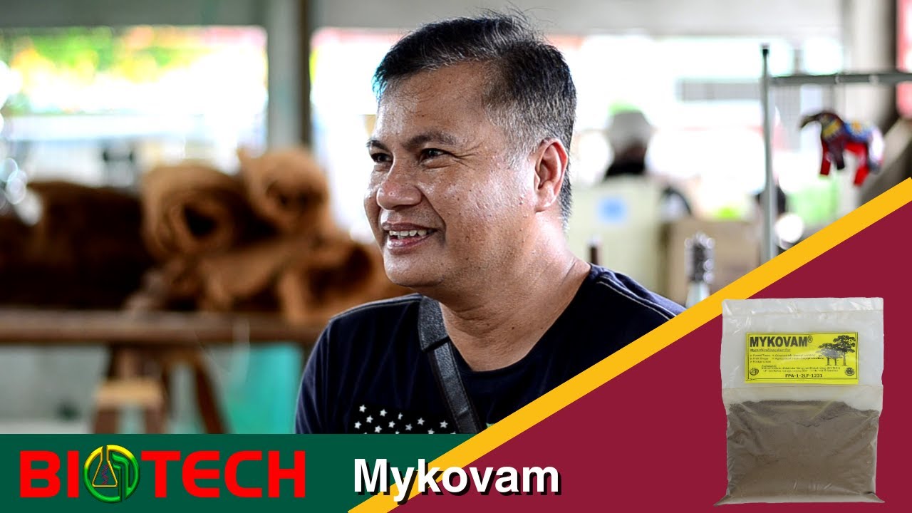 UPLB-BIOTECH's MYKOVAM biofertilizer: Ricky Estrada
