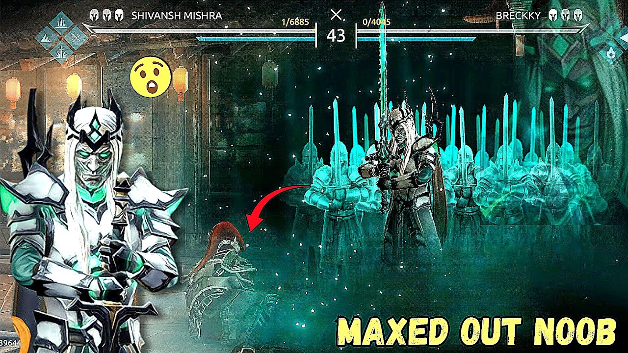 DOJO 10 TAKES DOWN A MAXED-OUT LEVEL 13! 😱 Crazy Comeback in Shadow Fight Arena 3v3!