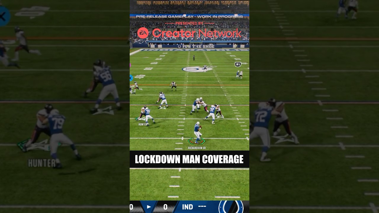 Как играть в Madden 26 с десятикратным улучшением покрытия! #ПредставленоEACreatorNetwork