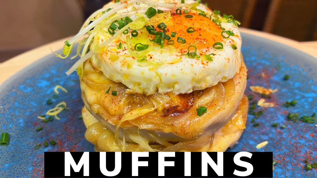 ¡La mejor opción para tu brunch o desayuno! Magdalenas saladas