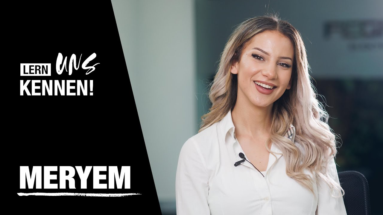 Meryem im Innendienst | LERN UNS KENNEN!