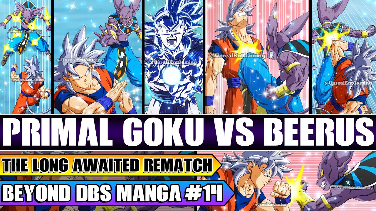 Beyond Dragon Ball Super Beerus Primal Ultra Instinct Goku Vs Beerus Rematch Showdown!