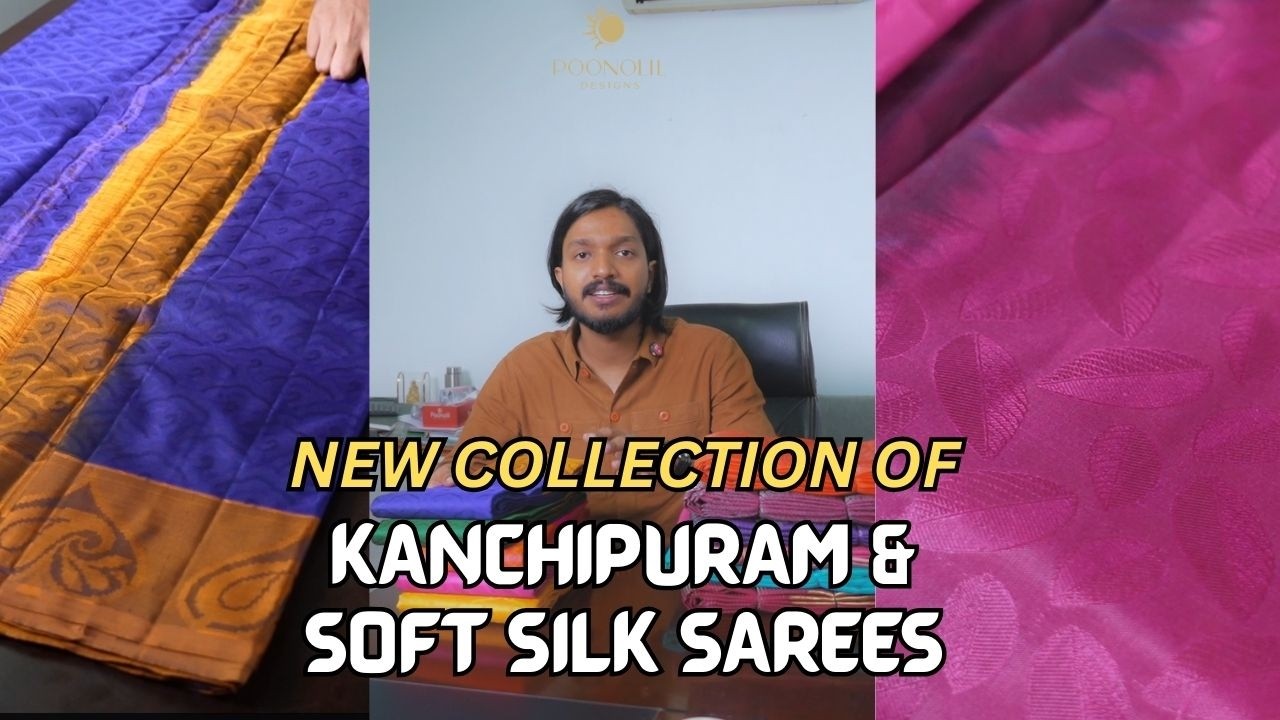 ✨ New Soft Silk & Kanchipuram Saree Collection