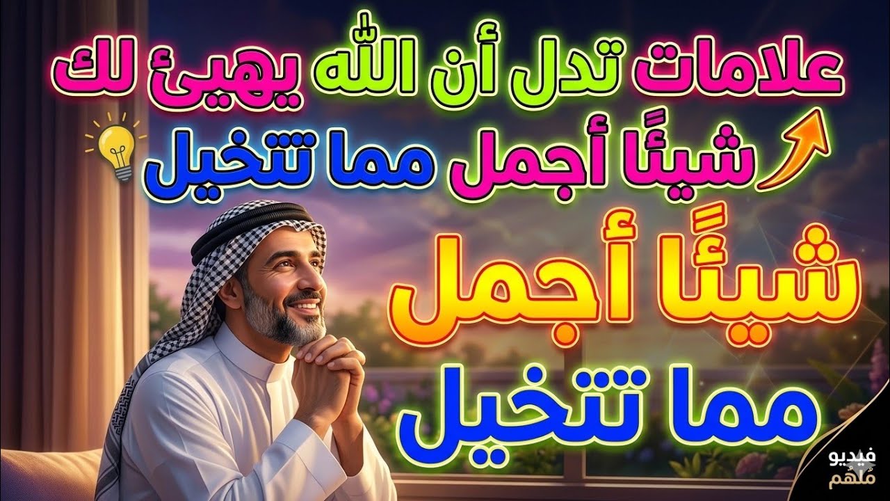 علامات تدل أن الله يهيىء لك شيئا أجمل مما تتخيل إسمع أيها المهموم والحزين 😢