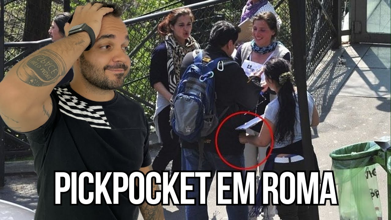 ROMA - Guia para evitar o PICKPOCKET!