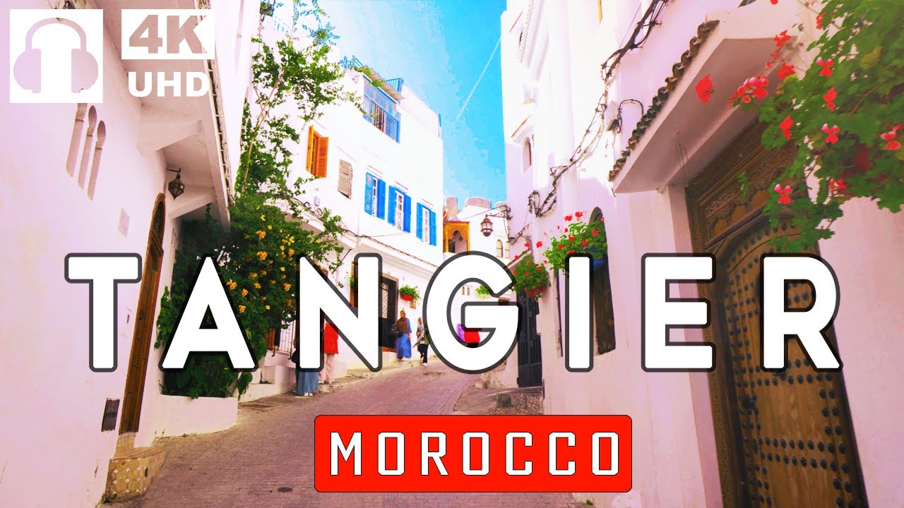 TANGIER, MOST PHOTOGENIC 🥰 CITY IN MOROCCO 🇲🇦 WALKING TOUR