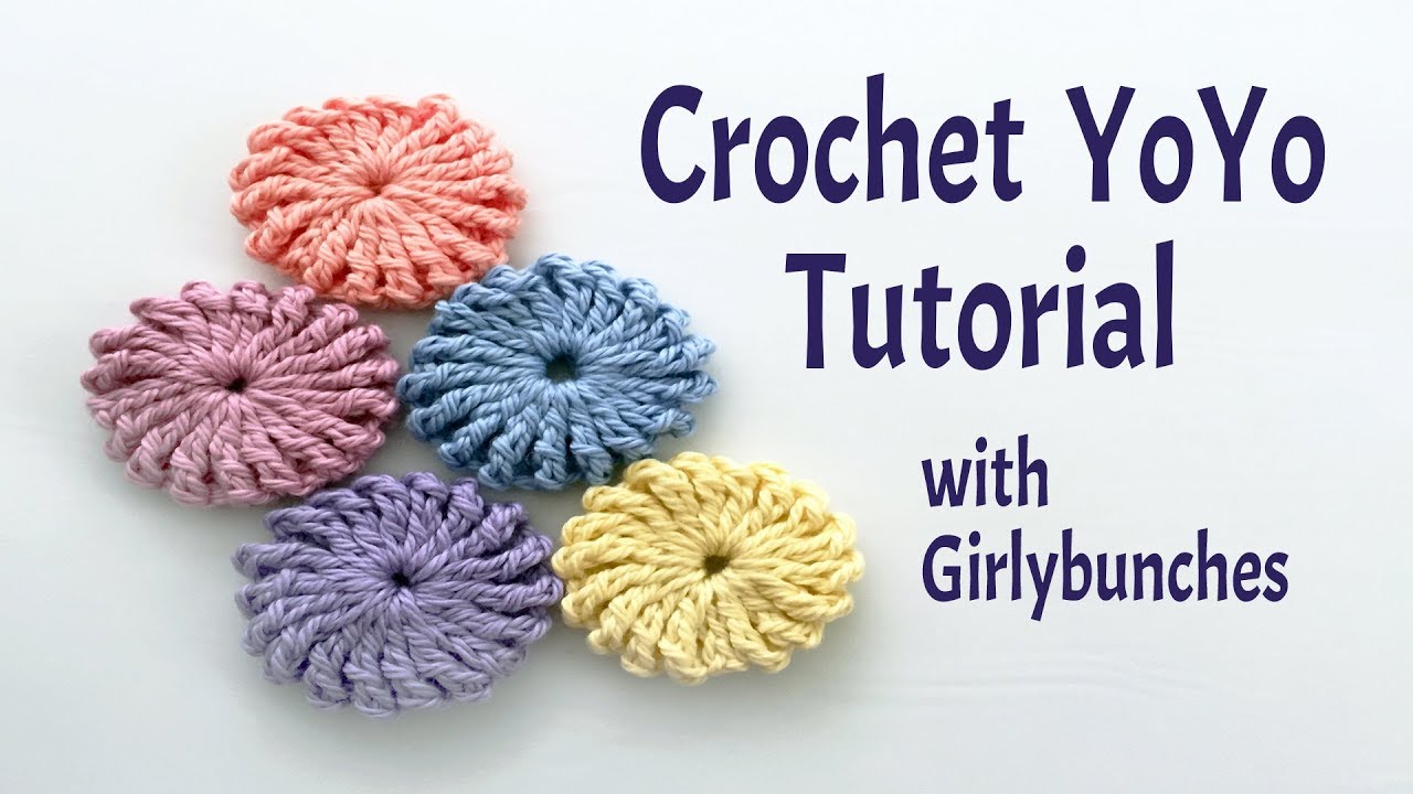 Crochet YoYo Macaroon Tutorial | Girlybunches