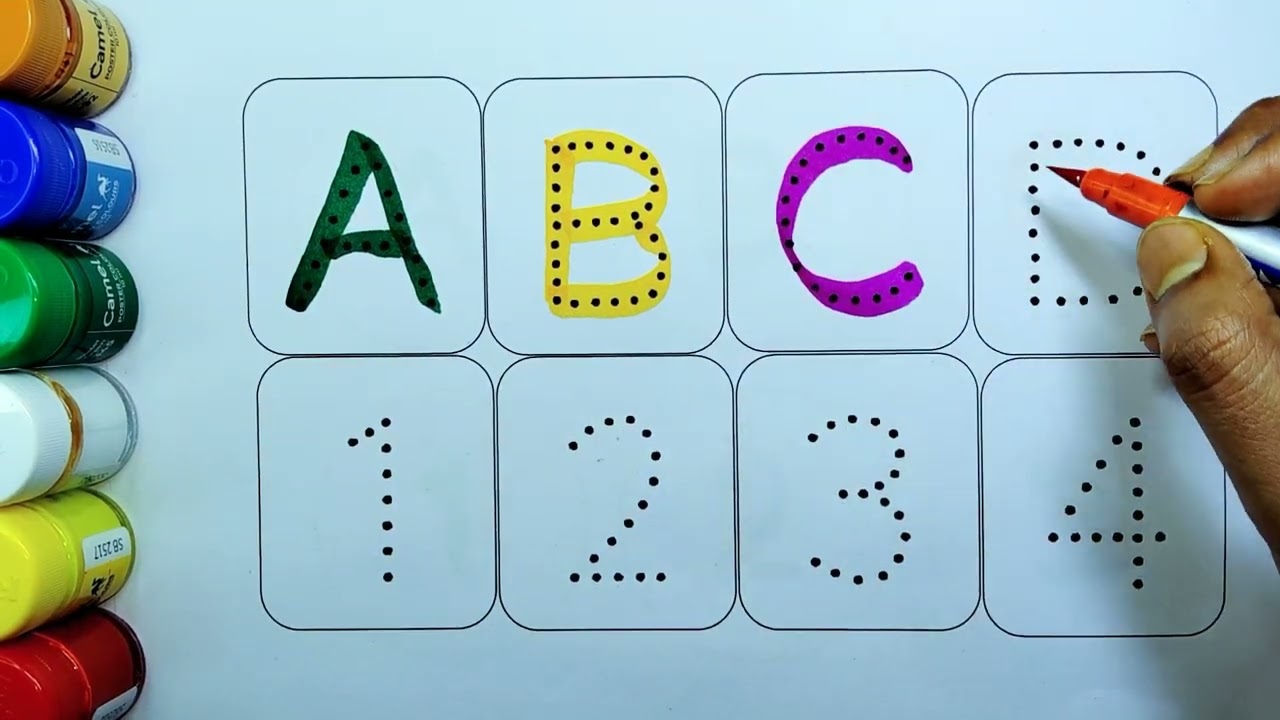 AtoZ , Abcde, a for apple b for ball C for cat | abc | abcdef | One two three | ginti 123 | Count 
