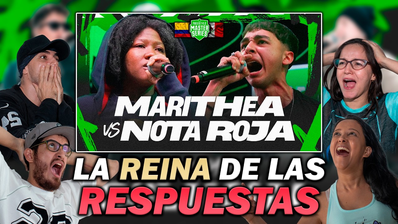 🔥 ¡4X4 BESTIAL! - COLOMBIANOS REACCIONAN a MARITHEA vs NOTA ROJA [FMS MÉXICO 2026]
