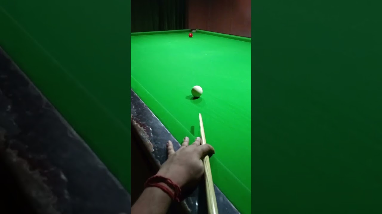 Perfect technique: cueing off the cushion #snooker #billiards #tipsandtricks