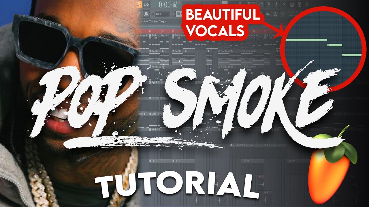 MAKING A NY DRILL TYPE BEAT FOR POP SMOKE (NY Drill Tutorial - FL Studio)