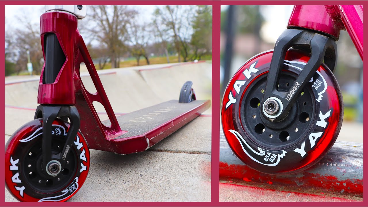 WORLD'S STRONGEST PLASTIC SCOOTER WHEELS!