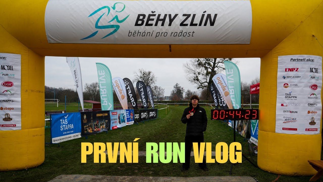 PRVNÍ RUN VLOG aneb jak zničit boty za 4k💸