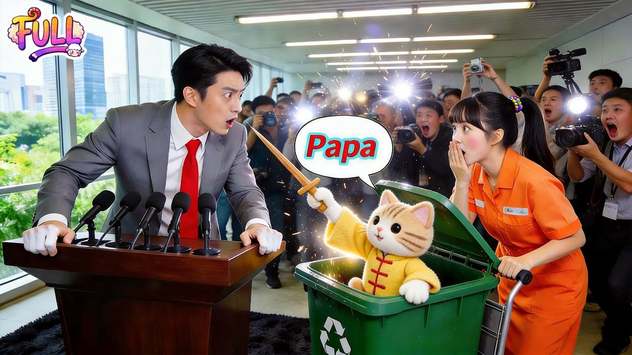 CEO Umumkan Tak Akan Nikah! Detik Berikutnya, Bocah Lompat Dari Tong Sampah Petugas, Teriak “Ayah”!