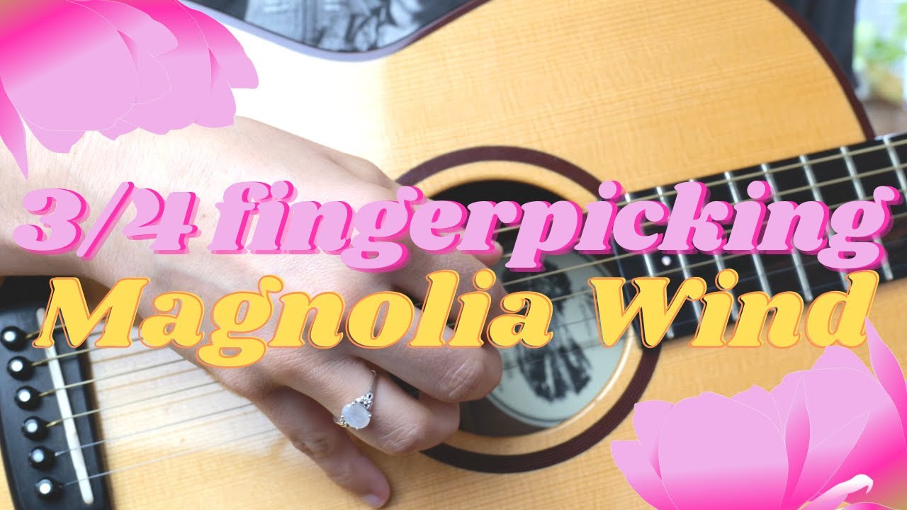 Guitar Tutorial John Prine - Magnolia Wind | 3/4 time fingerpicking