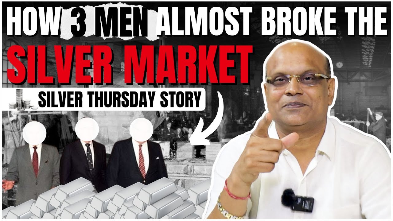 The Hunt Brothers: How 3 Men Almost Broke the Silver Market 💥 | Silver Thursday Story | Pankaj Ladha