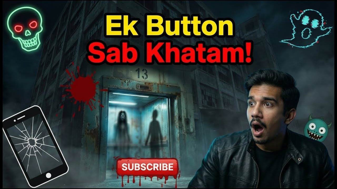 Ek Button Dabaya Aur Zindagi Badal Gayi | Lift 13 Horror | Rehan AI Stories