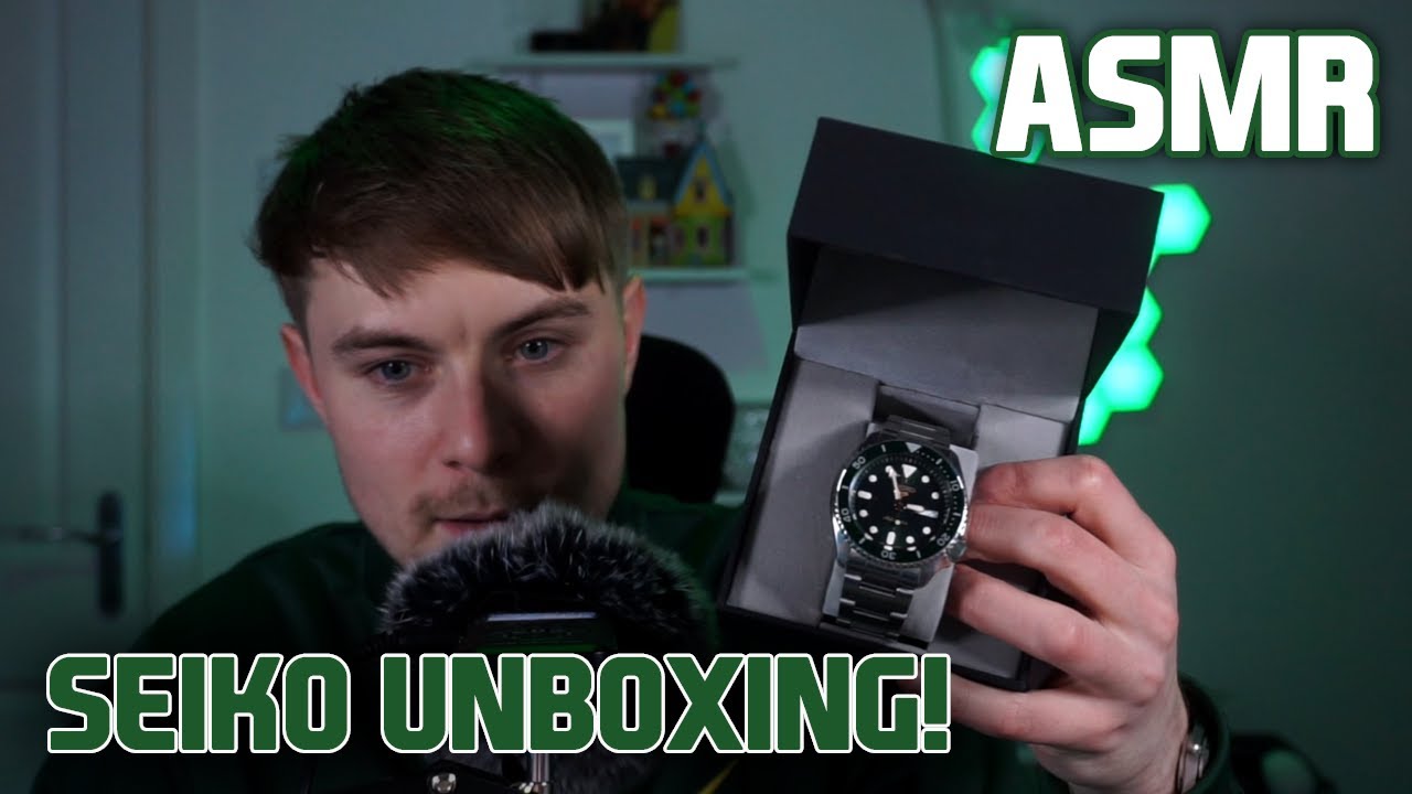 I Bought A New Watch | Seiko 5 ASMR Unboxing! (Whispered/Soft-Spoken!)