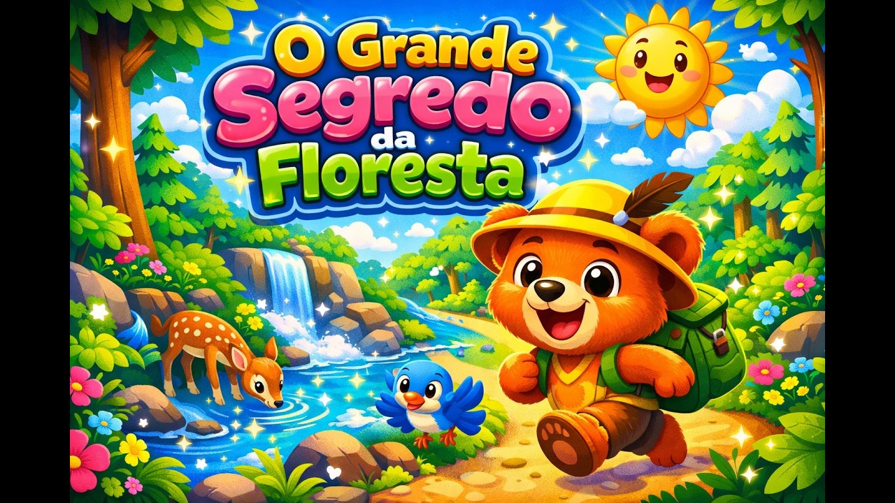 💚 Jujuba na Floresta Encantada – O Grande Segredo da Floresta