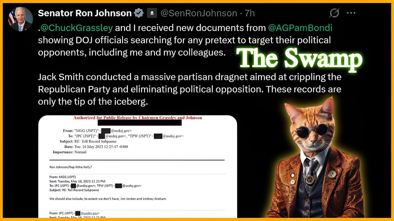 New Evidence from Bondi Proves Jack Smith's Team Hunted ANY Republican Target