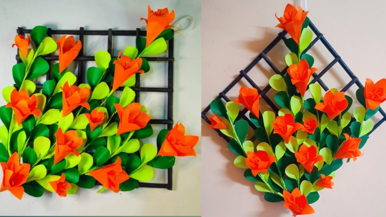 Beautiful Wall Decor Ideas// Wall Hanging  Craft Ideas// Wallmate// Craft Ideas With Paper