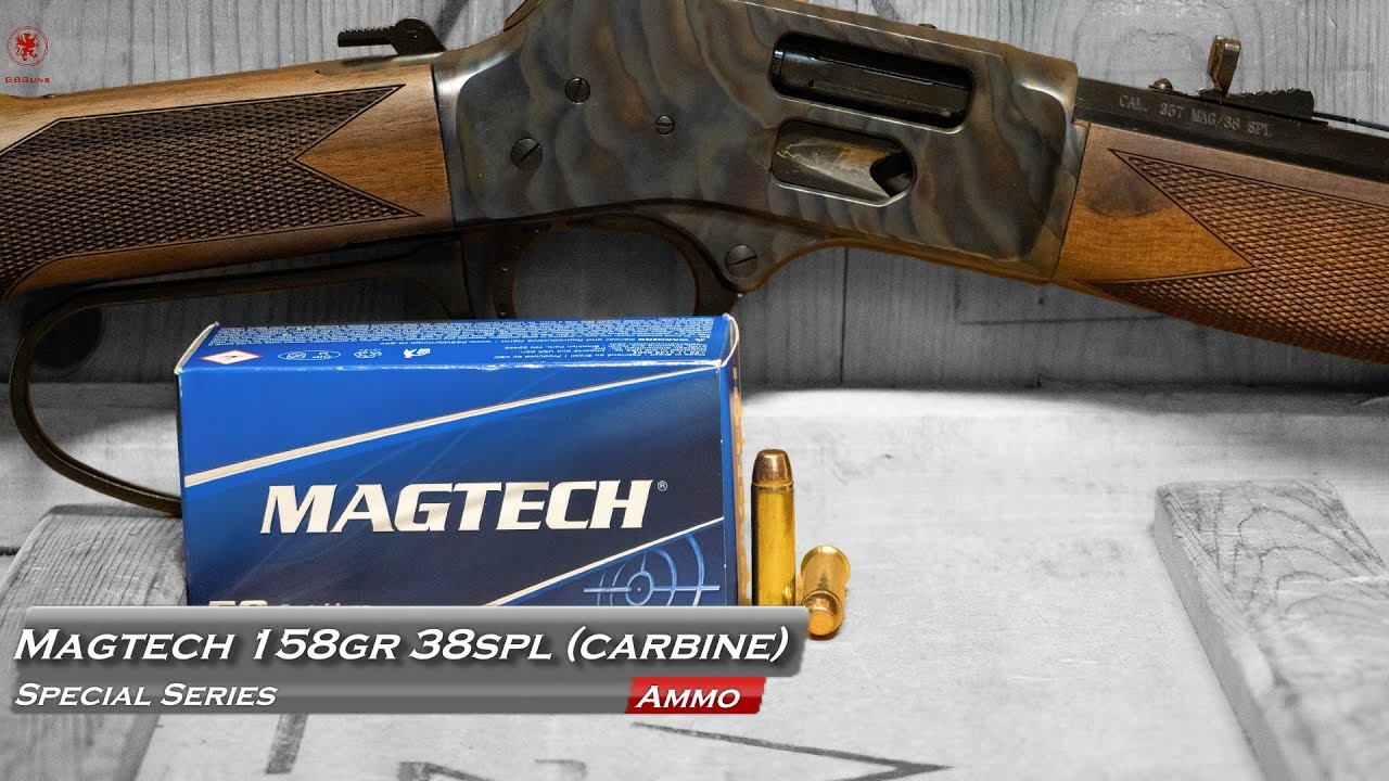 Тест карабина Magtech 158gr SWC 38spl