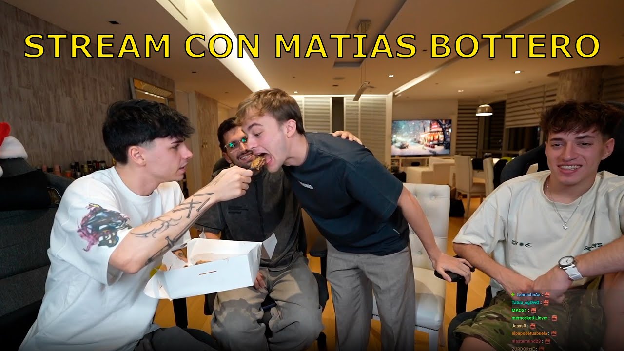 MATIAS BOTTERO CON MERNUEL Y MOSKI | STREAM COMPLETO