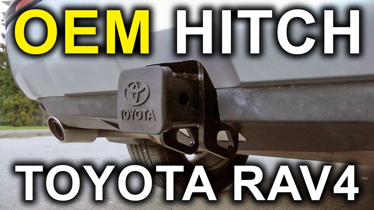 Toyota RAV4 (2019-2025): OEM Toyota Hitch Installation.