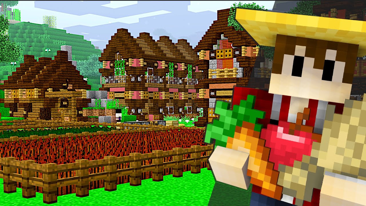 Minecraft ABER auf einer Farm | LarsLP