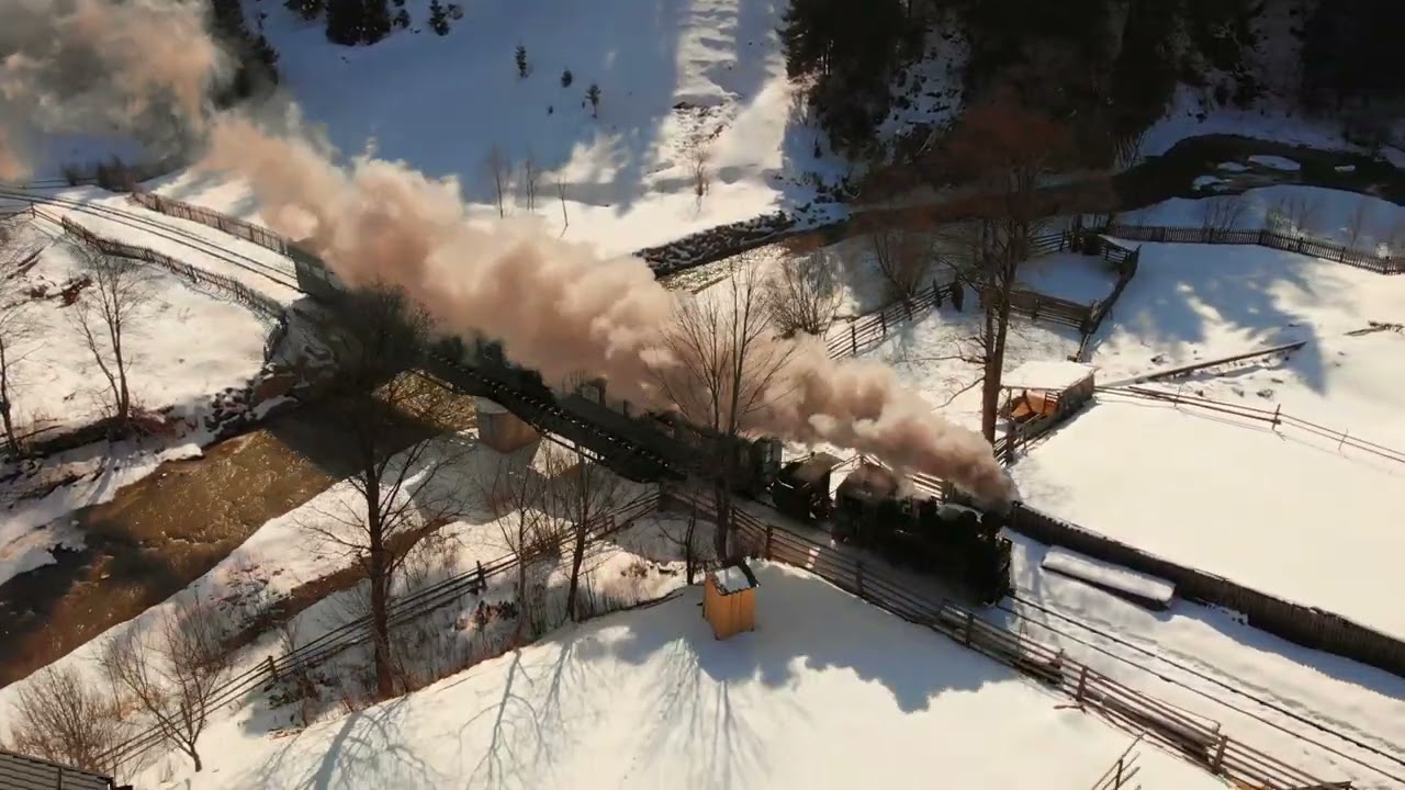 Mocanita Hutulca Moldovita Romania | Steam Train