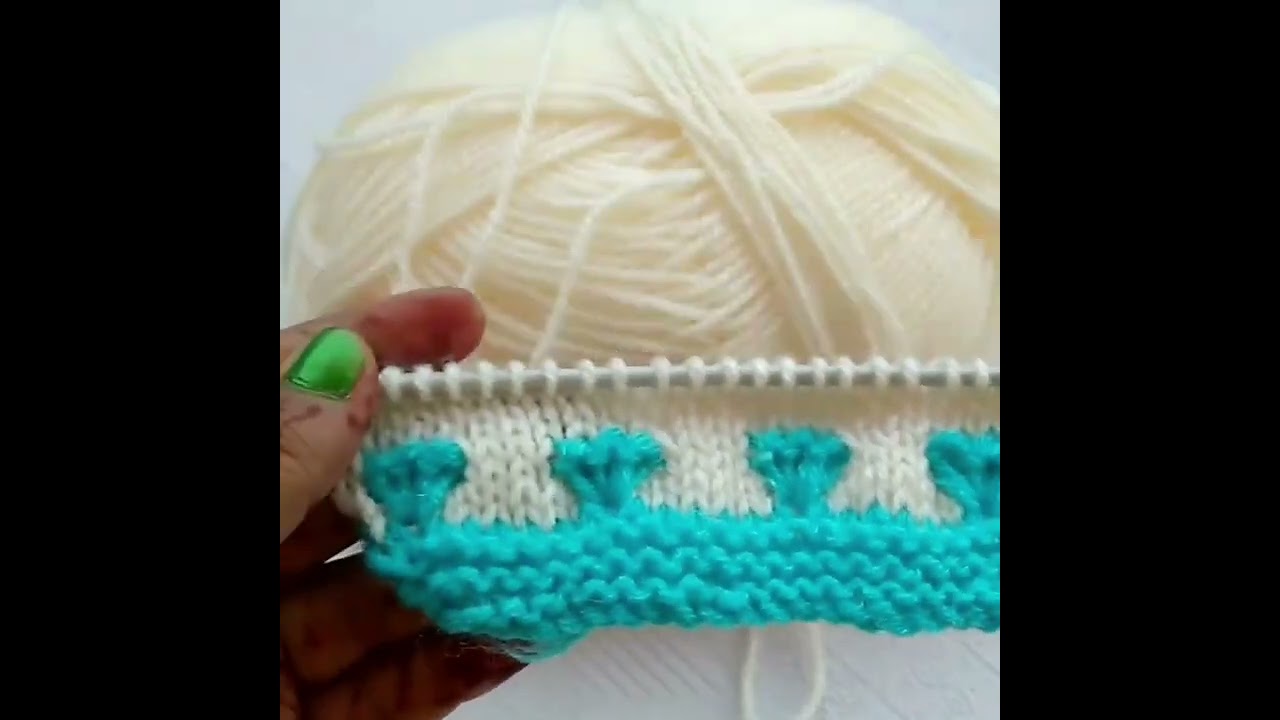 तीन रंग का नया स्वेटर डिजाइन | Easy 3 Color Sweater Knitting Design