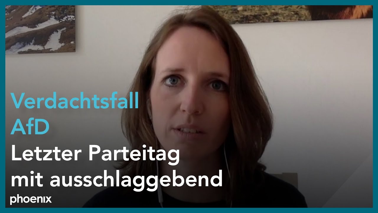 Ann-Katrin M&uuml;ller (Der Spiegel) zur Einstufung der AFD zum Verdachtsfall durch den Verfassungsschutz