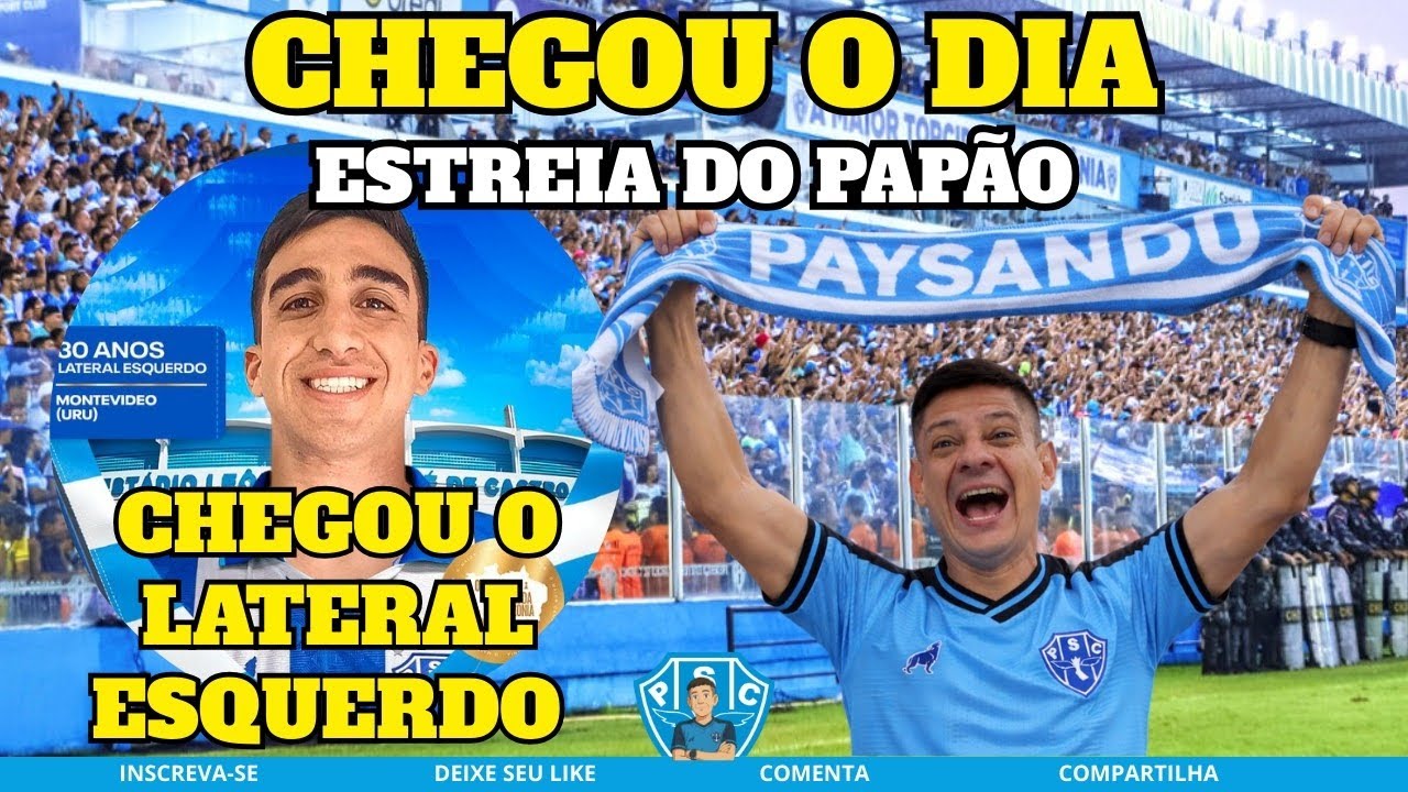 DIA DE ESTREIA DO PAPÃO 