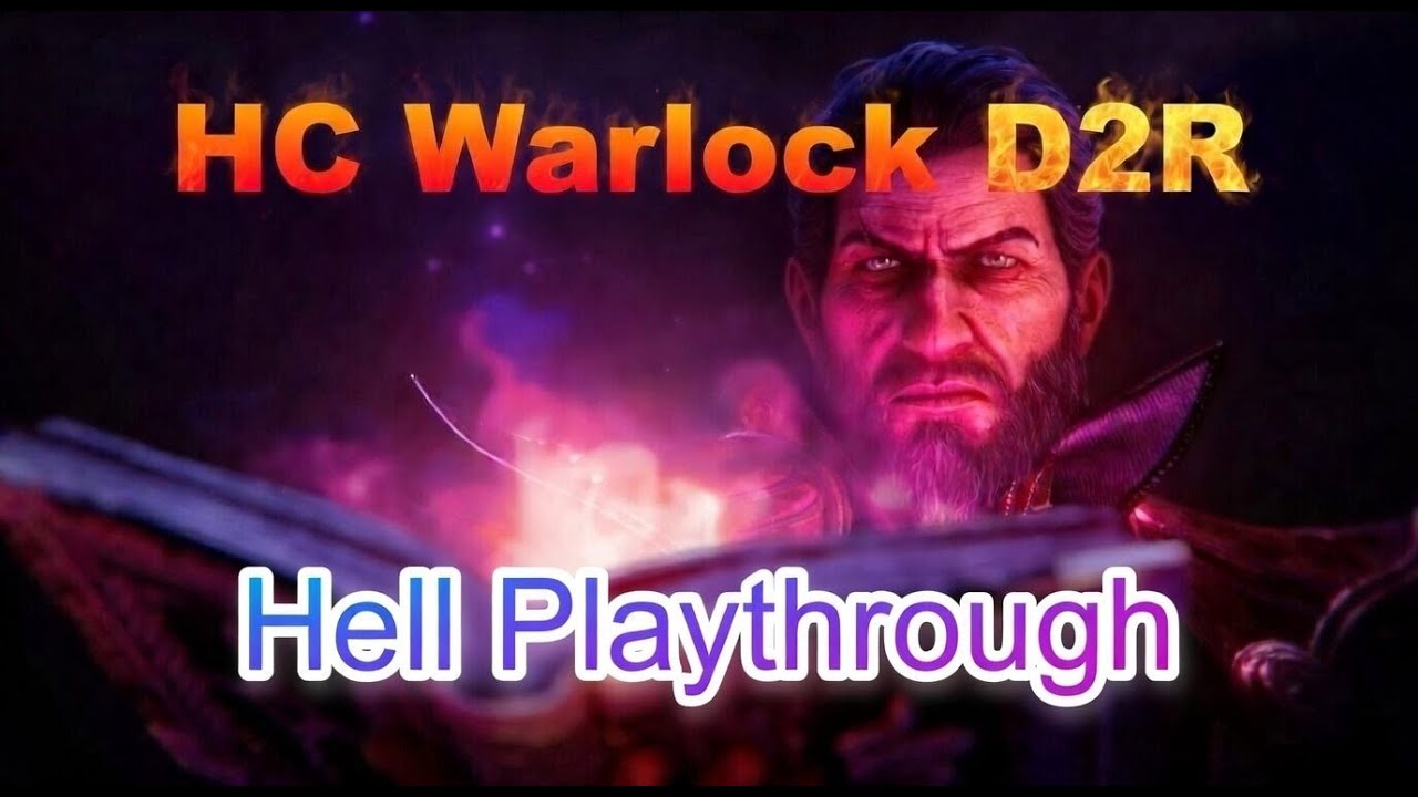 Diablo II Resurrected - HC Warlock Hell Lvl82