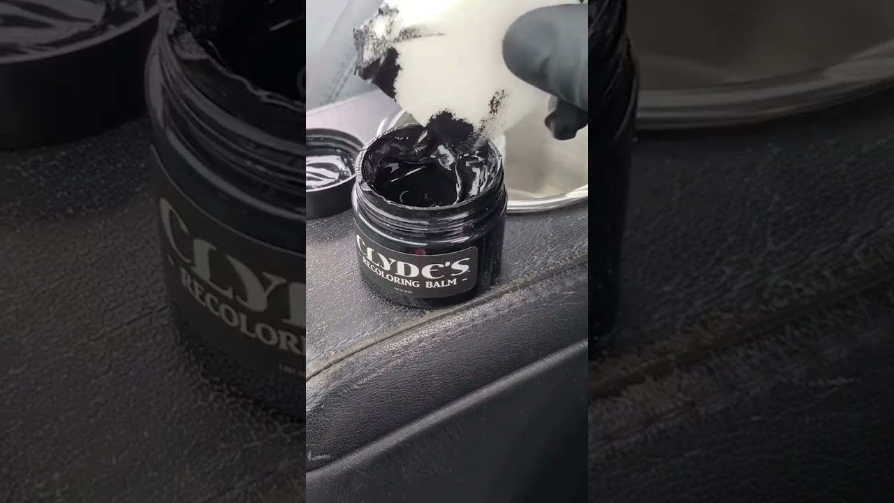 Restore your seat to make you feel comfortable with Clyde's. 🥰  #leather #restoration