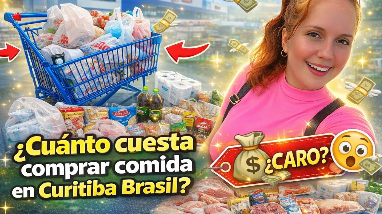 ¿Es caro comprar comida en Curitiba? Precios actualizados 2025