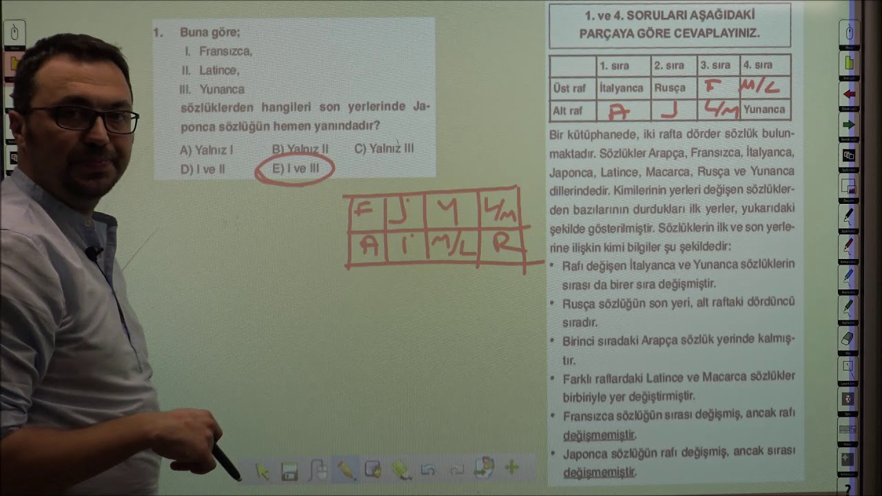 SÖZEL MANTIK Test 3 Senaryo 1 Sözlükler