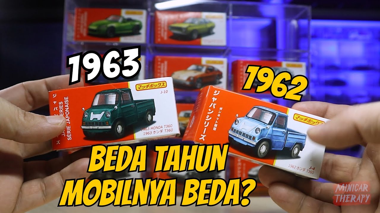 KOK TAHUNNYA BEDA, DIECAST MATCHBOX JAPAN SERIES 1963 HONDA T360