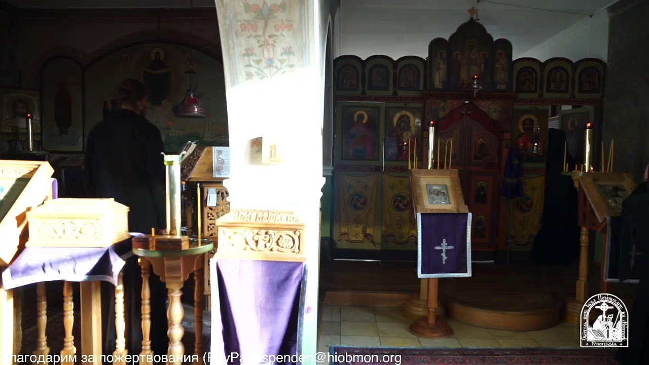 Полунощница, утреня и часы, 3-я седмица Великого поста, вторник.