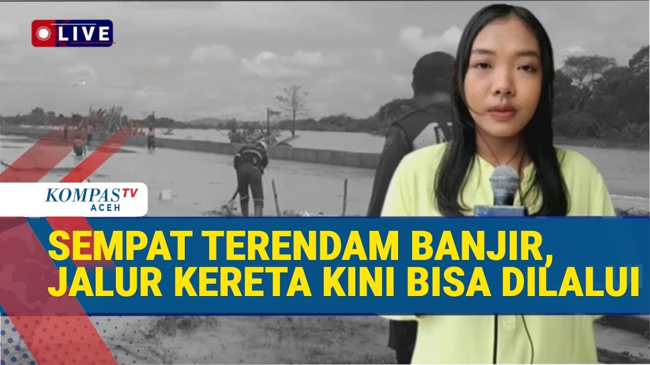 Jalur KA di Grobogan Kembali Beroperasi Usai Sempat Terendam Banjir