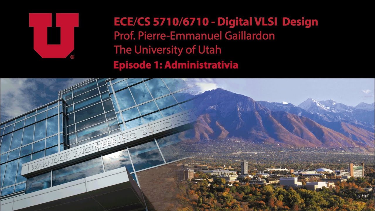 Digital VLSI Design - E01 - Administrativia
