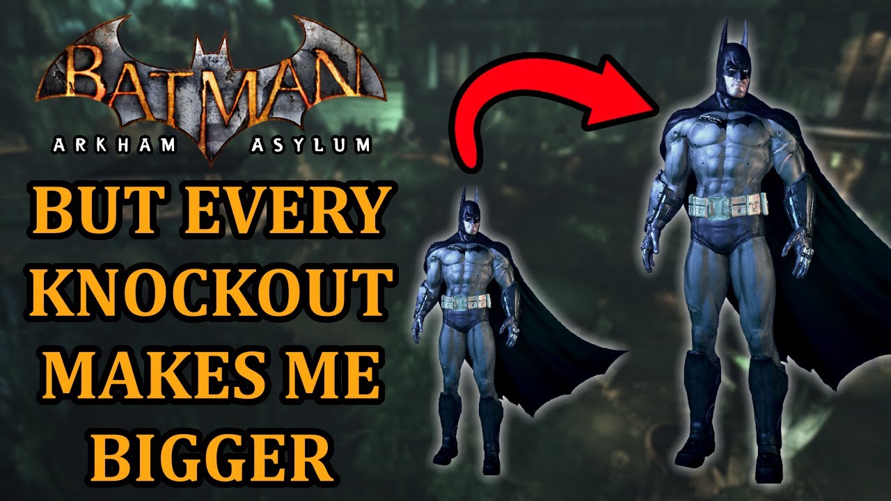Сможете ли вы победить в Batman: Arkham Asylum, если каждый нокаут делает всех больше?