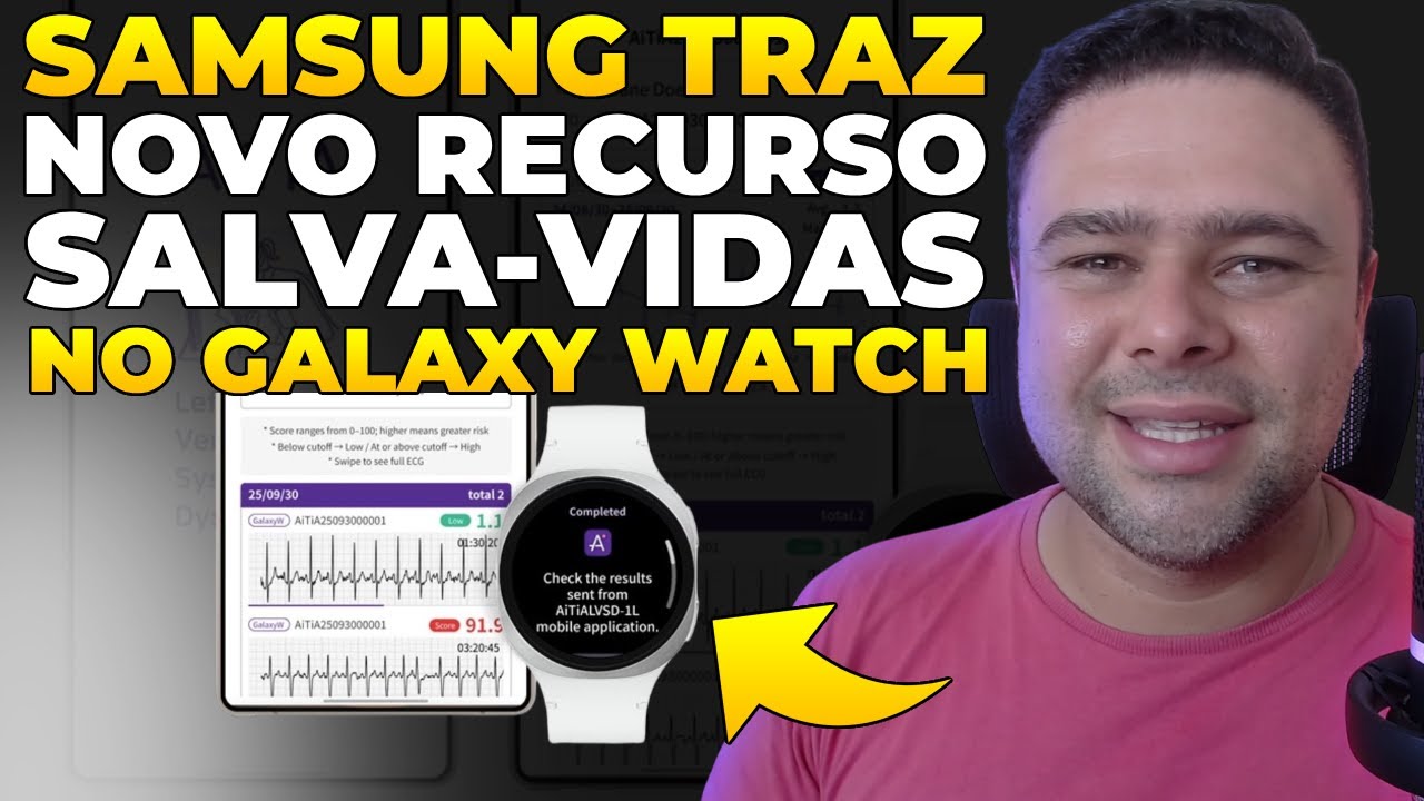 Novos Galaxy Watches Devem Vir com Novo Recurso de Saúde 