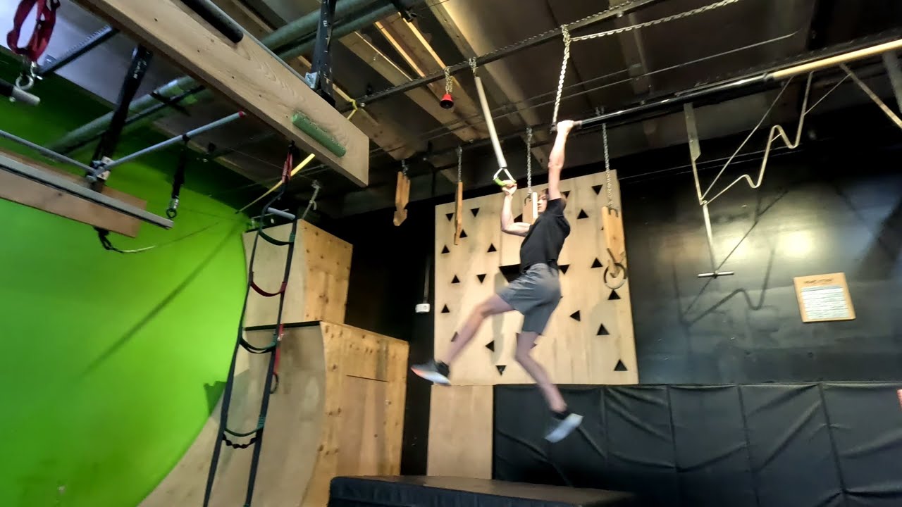 EXTREME American Ninja Warrior obstacle course