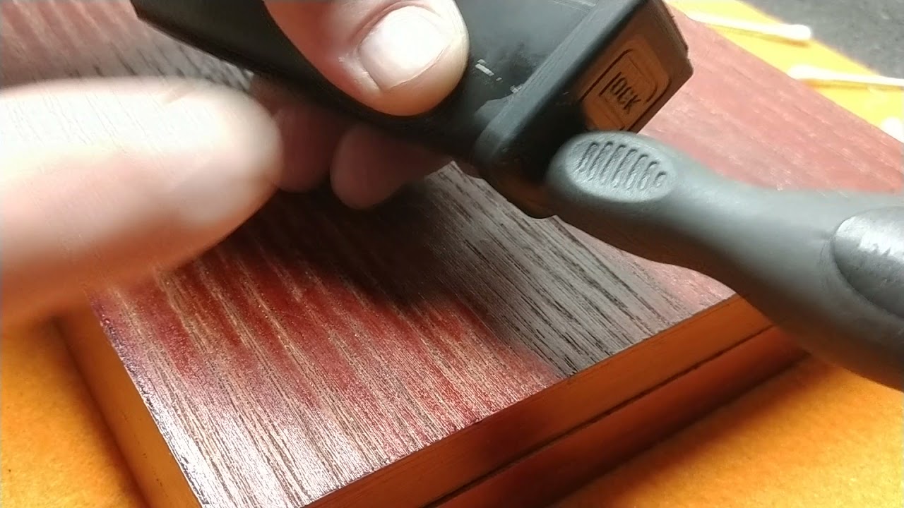 How to remove a Glock magazine floor plate.
