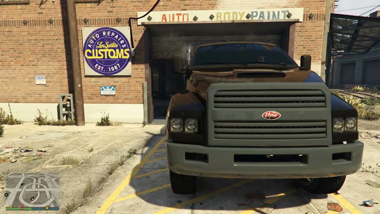 Vapid Guardian. 5 тонная ракета. GTA 5 Cars #205