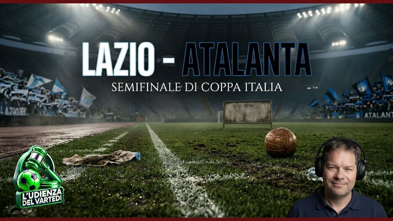 🔴 DIRETTA Lazio - Atalanta | Semifinale Coppa Italia 25/26 🏆